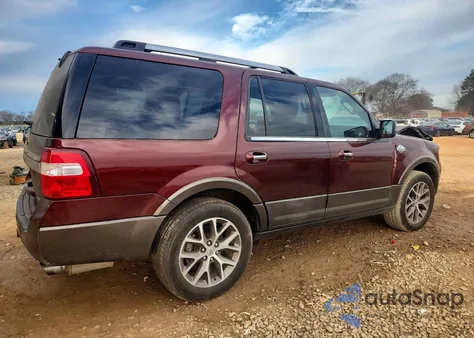 2015 Ford Expedition Xlt z USA, uszkodzony, nr VIN 1FMJU1HT1FEF30191